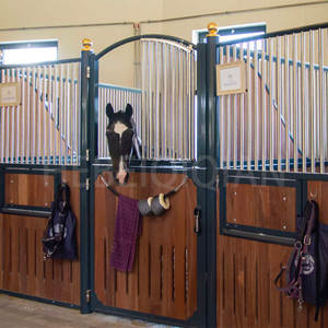 อุปกรณ์คอกม้าขนาด 3.6 x 4 เมตร แบบชั่วคราว มาตรฐาน ทำจากไม้ไผ่ โรงงานผลิตคอกม้า - Product Image 2