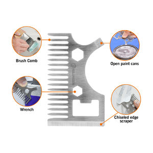 ROLLINGDOG-Brosse à <span class=keywords><strong>Peigne</strong></span> pour Peignoir Ciselé 8 en 1, Carte Multifonction pour Peintres, 50479 - Product Image 3