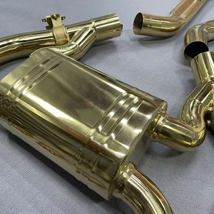 Système d'échappement Catback en alliage de titane avec soupapes pour BMW M3 M4 G80 G82, silencieux et embouts - Product Image 5