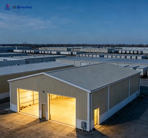 Quick Installation Light Steel <b>Frame</b> Prefabricated Warehouse Affordable Pre-engineered Metal Workshop Building for Africa - Product Image 5