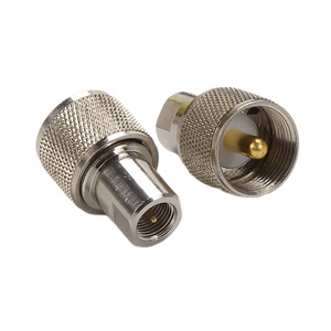 Adaptateur FME UHF, adaptateur coaxial RF, adaptateur coaxial FME mâle vers UHF mâle PL259 pour antenne radio CB - Product Image 1
