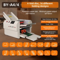 Nouvelle machine plieuse entièrement automatique à écran tactile 2026 améliorée, équipée d'un moteur, haute productivité, capable de compter le papier