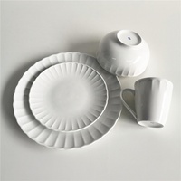 Vente en gros de vaisselle nordique en porcelaine service de table en céramique pour restaurants et hôtels