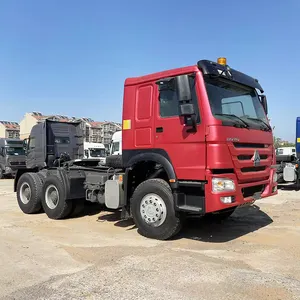 2024真新しい380HPRHDユーロ2 Sinotruk Howoトラクタートラック販売