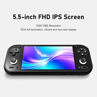 Console de jeu portable Anbernic RG55G1, écran tactile de 5,5 pouces, 4 Go + 64 Go, Android 14, Wi-Fi, batterie de 6000 mAh, Wi-Fi, Bluetooth 5.0
