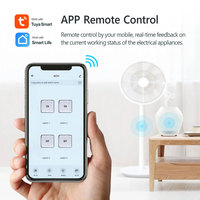 Interrupteur relais intelligent WiFi Tuya 4 canaux 85-250V avec télécommande RF 433MHz 10A Système de maison intelligente PST-TYAC-4CH