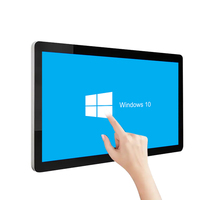 18.5" 21.5" 24" 27" 32 Inch Touch Screen Monitor Interactive Touch Lcd Display Windows Android System Panel Pc Ip65