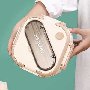 Hộp Cơm Trưa Hình Vuông Chất Lượng Cao Hộp Cơm Trưa PP Thân Thiện Với Môi Trường Dung Tích Lớn - Product Image 6