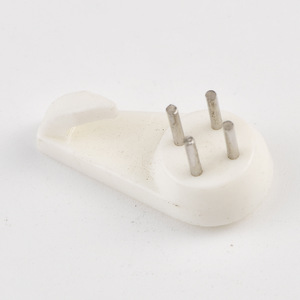 ตะขอเกี่ยวพลาสติกสีขาว แบบชิ้นเดียว สำหรับแขวนหลังลิ้นชัก - Product Image 2