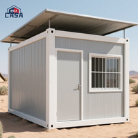 Abri de rangement en bois polyvalent et détachable de 20 pieds pour entrepôt, magasin, bureau, hôtel, centre commercial, villa