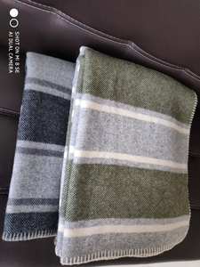 Super Soft Warm Merino <strong>Tartan</strong> Wool Knee Blanket for Sofa Elegant <strong>Throw</strong> for Home Decor - Product Image 2