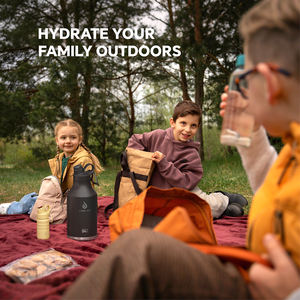 <span class=keywords><strong>IDEUS</strong></span> US almacén de EE. UU. venta al por mayor portátil 64oz aislado de acero inoxidable termo bebida deportes botella de agua - Product Image 5