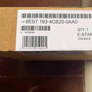 6ES 7 193 Terminal Modules 6ES7193-4CA50/4CA40/4CB30/4CB20-0AA0 6ES7193-4CB20-0AA0