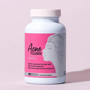 Akne özelleştirilebilir akne kapsülleri için özel etiket organik bitkisel takviyeler - Product Image 1