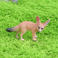 Modèle de renard réaliste en PVC pour l'exportation, incluant renard arctique, renard sans oreilles, renard blanc, renard roux, thème animalier pour l'affichage