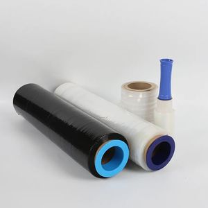Película Estirable de LLDPE Transparente para Embalaje, Moldeo por Soplado, Resistente a la Humedad, Envoltura Estirable Transparente y Suave - Product Image 2