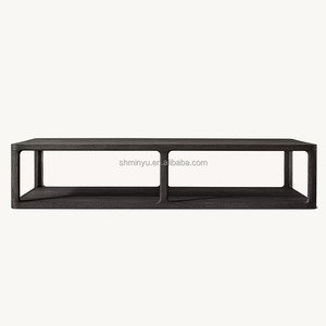 <span class=keywords><strong>MYHOME</strong></span> 2025 Tavolino da Caffè Rettangolare di Lusso in Legno di Quercia Massello Stile Francese Design Moderno Garanzia di 3 Anni per Casa Ufficio Soggiorno - Product Image 6