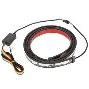XGS Factory Wholesale 12V RGB Colorful <strong>LED</strong> Grill Turn Signal Brake Backup DRL Light Strip Model XGS-<strong>PDT</strong>-156 Universal Fit for - Product Image 3