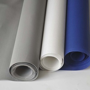 Nhà Máy Bán buôn OEM DOM đôi phải đối mặt với PVC tráng Polyester lưới vải cho bóng ngoài trời và công nghiệp rèm - Product Image 3
