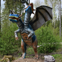 HT-033 Dinosaurus Animatronik Brachiosaurus Raksasa Realistis yang Berjalan dengan Suara Mengaum untuk Taman Petualangan