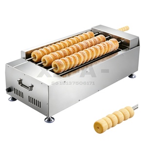 <span class=keywords><strong>Horno</strong></span> para Kurtos Kalacs, Fácil de Usar para Principiantes, Rotación Automática <span class=keywords><strong>con</strong></span> un Botón, Sin Necesidad de Entrenamiento, Ideal para Nuevos Negocios de Panadería - Product Image 2