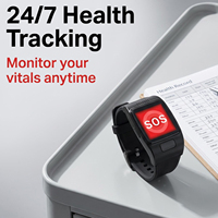 Reloj Inteligente VL12S 4G GPS Cuadrado, 900mAh, IP67 Resistente al Agua, Monitor de Frecuencia Cardíaca, SpO2, Presión Arterial, SOS, Llamadas Bidireccionales, Rastreo para Personas Mayores