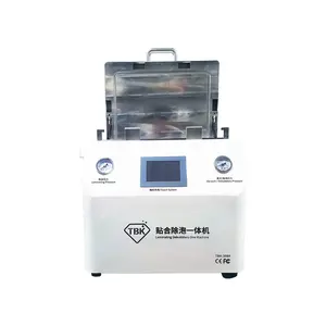 The New TBK 308A 15 Inch Flat Curved Screen Repair Bubble Laminate Machine Used For LCD Repair Workshop For Mobile Phone
