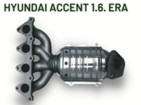 Convertidor Catalítico Antian BM91414H para KIA CERATO 1.6i 16v (G4FC/G4ED) Volante a la Derecha 2/04-10/04 Euro IV Acero Inoxidable 1 Año de Garantía