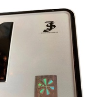 Plaque d'immatriculation personnalisée avec code QR de sécurité pour l'Afrique du Sud, plaque de voiture en aluminium réfléchissant avec hologramme laser, fabrication OEM