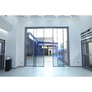 Puerta Corredera de Aluminio para Exteriores con Doble Vidrio y <span class=keywords><strong>Malla</strong></span> Antimosquitos para Patio, Balcón e Interiores - Product Image 1