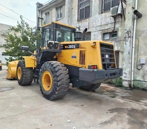 Chargeuse sur pneus KOMATSU d'occasion WA380-6 chargeuses payantes machines de construction pneus machines pour Offre Spéciale wa380 - Product Image 4