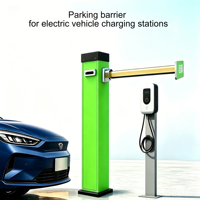 Barreras de Tráfico Inteligentes Chian, Mini Barrera de Estacionamiento para Estaciones de Carga
