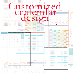 Conception personnalisée impression nouvel an chinois <span class=keywords><strong>calendrier</strong></span> <span class=keywords><strong>lunaire</strong></span> <span class=keywords><strong>calendrier</strong></span> mural impression planificateur mensuel cadeau pour la famille fournitures - Product Image 6