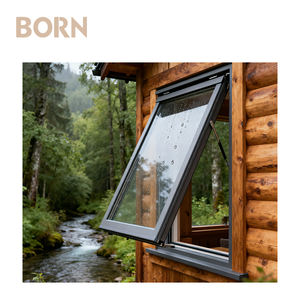 Prix de gros, fenêtres en aluminium et verre de qualité supérieure, étanches à l'air, résistantes au vent et aux UV, pour les maisons - Product Image 4