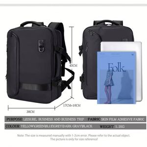 Top Sale Custom Business Mult-function Large Capacity Expandable Waterproof Mochila Bag Bagpack Travel Back Pack <b>Laptop</b> <b>Backpack</b> - Product Image 2