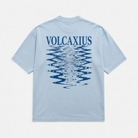 T-shirt vierge de luxe 240 GSM en coton 100% filé à l'anneau, coupe moderne minimaliste, alternative de marque de luxe, avec impression de logo personnalisé