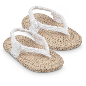 Nuevos zapatos de cuna, chanclas de ganchillo a mano, <span class=keywords><strong>sandalias</strong></span>, botines de punto, azul, rosa, blanco, marrón, recién nacido, niñas, niños, calcetines, regalo de Baby Shower - Product Image 5