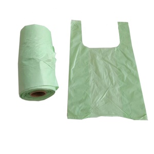 Bolsa de Compras Tipo Camiseta Biodegradable y Compostable de PBAT + Almidón de Maíz - Se Acepta Impresión de Logotipo - Product Image 4
