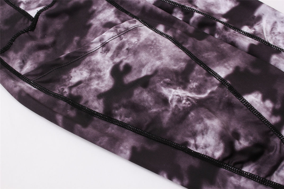 Fashion 2021 hot sale sexy tie dye yoga leggings workout legging women gym leggings