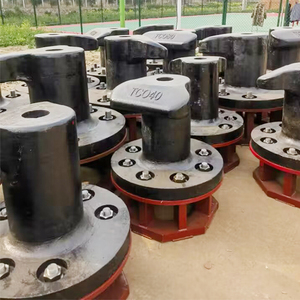 Single Cross Mooring Bitt <strong>Bollard</strong> Marine Single Dock Yacht <strong>Cable</strong> Guide <strong>Bollard</strong> - Product Image 6