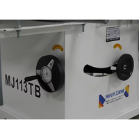 Scie à panneaux verticale coulissante HAIGUANG 4KW 220V, lame de 350 mm, scie circulaire industrielle pour le travail du bois, garantie 1 an, biseau 0-45°