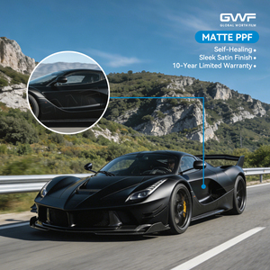 Film de protection de peinture TPU auto-réparateur GWF Super Stretchability Clear Fusion PPF pour carrosserie de voiture - Product Image 2
