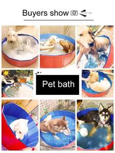 Foldable Durable PVC Dog <b>Bathing</b> Water Pool Pet Swimming - Product Image 5