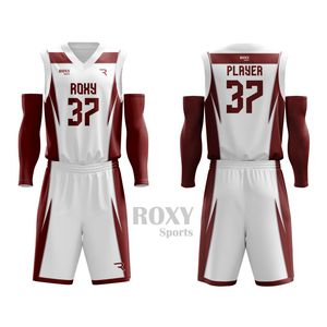 Nouvel ensemble d'uniformes de basketball très demandé : Maillots et shorts de sport confortables et légers - Product Image 4