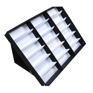 Factory direct sales 18 grid glasses display box High-end glasses display box