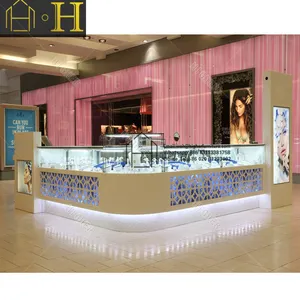 Manufacturer Supply Good Price Jewelry Counter Mall Jewelry Kiosk For Sale