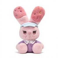 Peluche Zhuoqu Snack Shop en forme de barre chocolatée fraise, avec rembourrage en coton PP, pour câliner, cadeau d'anniversaire