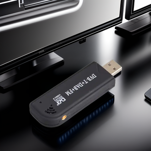 Receptor de TV DVB-T Negro, Radio DAB+ FM con <span class=keywords><strong>Dongle</strong></span> <span class=keywords><strong>RTL</strong></span>-SDR, Sintonizador de TV Digital USB para Portátil - Product Image 4