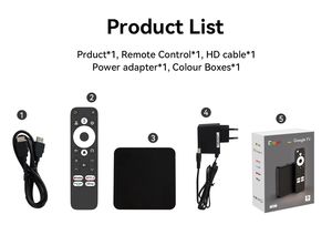 Miễn phí Android tải về Google chơi cửa hàng TV Box dcolor GD2 4k Google TV Box 2 + 32GB Android 12 phiên bản thông minh TV BOX ANDROID - Product Image 6