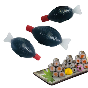 Jolion Nhật Bản gia vị nhà hàng nhỏ bao bì Takeaway Sashimi nước tương 4ml 8ml Mini cá hình dạng Sushi nước tương - Product Image 2